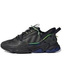 adidas - Originals Ozweego Zip Cozy Wear-Resistant Running Shoes Obsidian - Lyst
