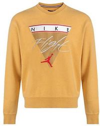Nike - As J Flt Gfx Lb Crew Bucktan - Lyst