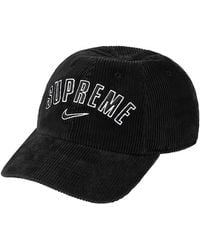 Supreme X Ducati Six-Panel Cap in Black for Men | Lyst