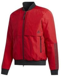 adidas - Mic Jkt Bomb Series Pattern Jacket - Lyst