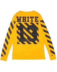 Off-White c/o Virgil Abloh - C/O Virgil Ow 13 Alphabet Stripe Long Sleeves - Lyst