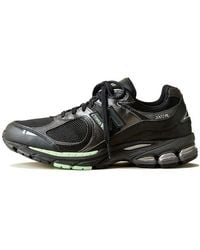 New Balance - 2002r "black / Silver / Green" - Lyst