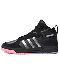 adidas - Neo 100Db Mid Basketball Shoes Metallic' - Lyst