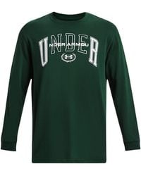 Under Armour - Crest Heavyweight Long Sleeve T-Shirt - Lyst