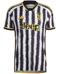 adidas - Juventus Authentic Home Shirt 2023 2024 Adults - Lyst