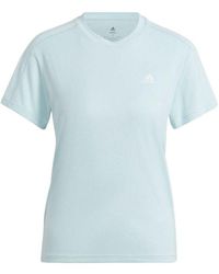 adidas - Hl1456 Run It Tee W T-shirt Almost Blue Size S - Lyst