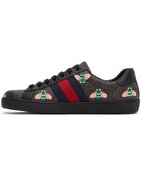 Gucci - Ace 'Bee Print' - Lyst