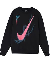 Nike - X Lpl Crossover Casual Sports Round Neck Pullover Knit - Lyst