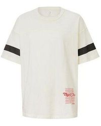 Converse - (Wmns) Renew Alphabet Printing Short Sleeve - Lyst