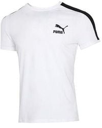 PUMA - Iconic T7 T-Shirt - Lyst