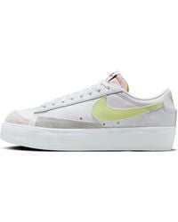 Nike - (Wmns) Blazer Low Platform Life Lime' - Lyst