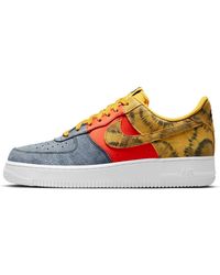 Nike - Air Force 1 '07 Lv8 'Dark Sulphur Tie-Dye' - Lyst