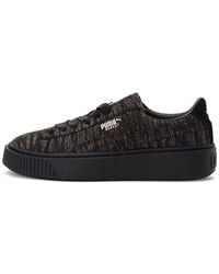 PUMA - (Wmns) Basket Platform 'Velvet Rope - Lyst
