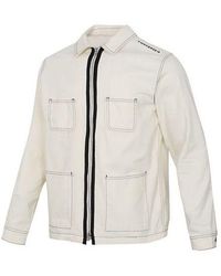 Converse - Pocket Woven Long Sleeves Jacket - Lyst