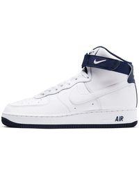 Nike - Air Force 1 High White Regency Purple - Lyst
