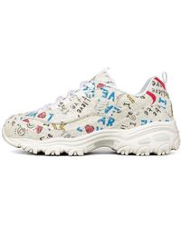Skechers - (Wmns) D'Lites 1.0 Low-Top Daddy Shoes - Lyst