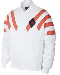 Nike - Srt Lgc Nylon Jacket Stripe Zipper Jacket - Lyst