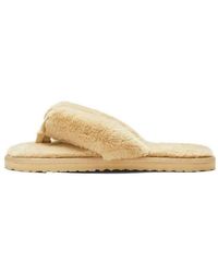 PUMA - (Wmns) Fluff Flip Slide 'Putty' - Lyst