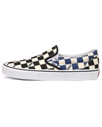 Vans - Classic Slip-On 'Big Check' - Lyst