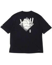 Nike - Jordan Dri-fit Zion Basketball Sports Printing Knit Round Neck Short Sleeve T-shirt - Lyst