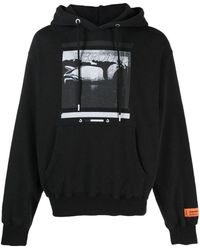Heron Preston - Graphic Print Hoodie - Lyst