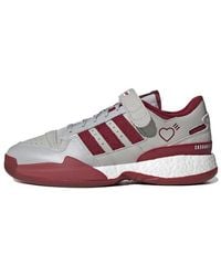 adidas - Human Made X Forum Low Burgundy' - Lyst