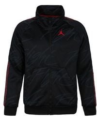 Nike - Jumpman Stand Collar Athleisure Casual Sports Knit Jacket - Lyst