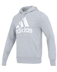 adidas - French Terry Big Logo Hoodie - Lyst