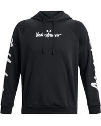 Under Armour - Rival Fleece Graphic Hoodie - Lyst