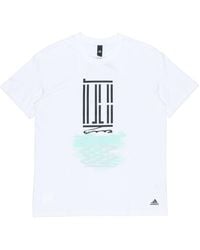 adidas - Wj T Gfx Logo Series Printing Sports Round Neck Short Sleeve - Lyst