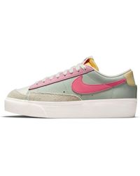 Nike - (Wmns) Blazer Low Platform 'Seafoam' - Lyst