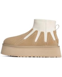 UGG - Classic Mini Dipper Sunwave Boot 'Mustard Seed' - Lyst