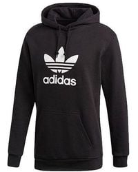 adidas - Adicolor Classics Trefoil Hoodie - Lyst