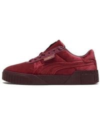 PUMA - (Wmns) Cali 'Burgundy Velour' - Lyst