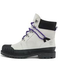 Timberland - (Wmns) Heritage Rubber Toe 6 Inch Hiking Boot - Lyst