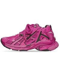 Balenciaga - (Wmns) Runner Sneakers 'Fuchsia Mesh And Nylon' - Lyst