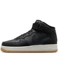 Nike - Air Force 1 Mid '07 Lx 'Anthracite Gum' - Lyst