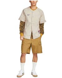Nike - Sb Skateboard Solid Color Logo Embroidered Short Sleeve - Lyst