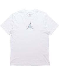 Nike - As J Brand 23 Swoosh Ss Crew - Lyst