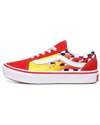 Vans - Comfycush Old Skool Kids Checkerboard - Lyst