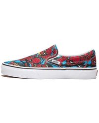 Vans - Marvel X Slip-On 'Spiderman' - Lyst