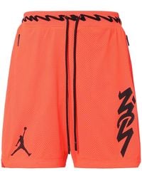Nike - Dri-Fit Zion Mesh Basketball Sports Alphabet Printing Quick Dry Breathable Shorts - Lyst