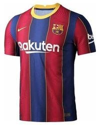 Nike - Fc Barcelona 20-21 Authentic Home Jersey - Lyst