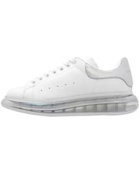 McQueen - Clear Sole Oversized Sneaker Pearl' - Lyst