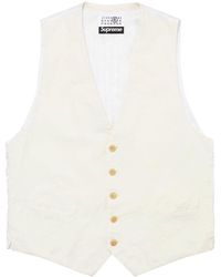 Supreme - X Mm6 Maison Margiela Wahed Cotton Suit Vest - Lyst