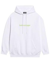 Balenciaga - Copyright Logo Print Medium Fit Hoodie - Lyst