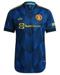 adidas - 21-22 Season Player Edition Soccer/Football Sports Short Sleeve Jersey Manchester United Away - Lyst