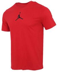 Nike - Jumpman Logo Printing Sports Quick Dry Round Neck Short Sleeve - Lyst