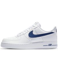 Nike - Air Force 1 '07 3 Deep Royal' - Lyst