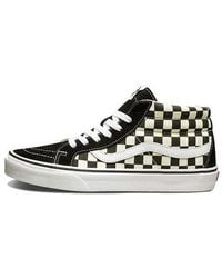 Vans - Sk8-Mid Reissue 'Checkerboard' - Lyst